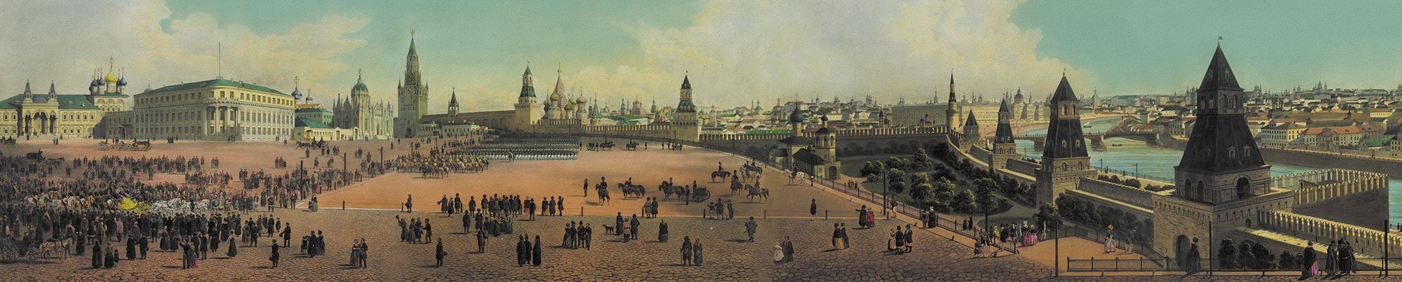 ФАРТУК ДЛЯ КУХНИ "ИСТОРИЯ МОСКВЫ" 3м