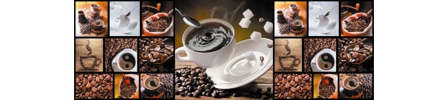 Кухонный фартук Кофе микс